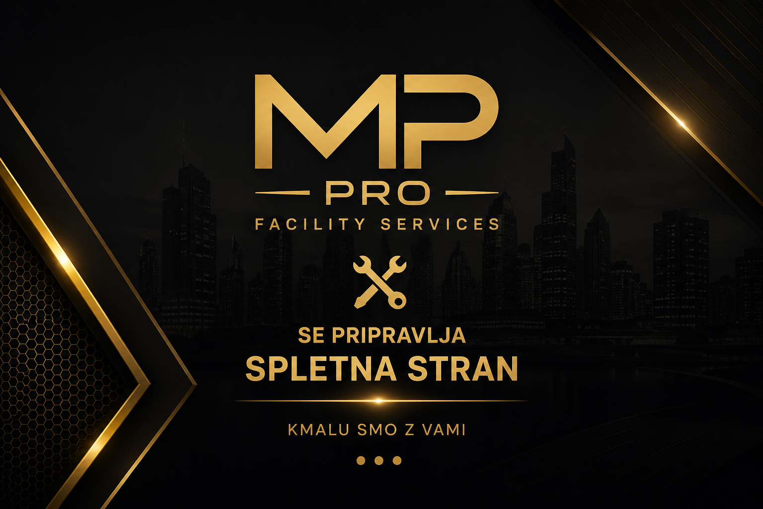MP Pro Facility Services - spletna stran v pripravi